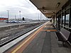 Northbound view of Upfield station facing towards the carpark