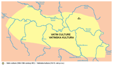Area of Vatin culture