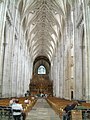 Winchester cathedral, nave looking east