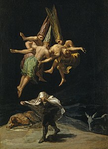 Vuelo de brujas (Francisco de Goya)