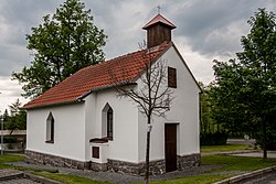 Chapel in the centre of Štětkovice