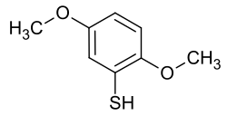 Strukturformel von 2,5-Dimethoxythiophenol