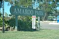 Amaroo Park sign - 27 January 2008.