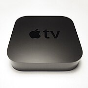 Apple TV de 2ª generación. Vista superior.