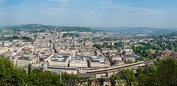 Bath, Somerset, by David Iliff