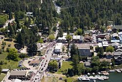 Bigfork during Independence Day parade