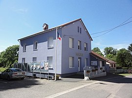 The town hall in Bourgaltroff