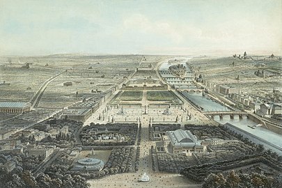 Vue générale de Paris.