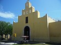 Iglesia principal de Chicxulub Pueblo.