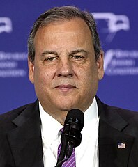 Former Governor Chris Christie of New Jersey