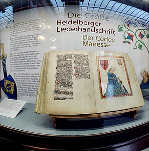 Codex Manesse, Universitätsbibliothek Heidelberg
