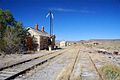 Nevada Northern depot, Currie, Nevada.