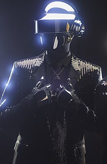 Thomas Bangalter as a member of Daft Punk in 2013