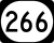 Kentucky Route 266 marker