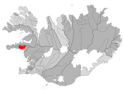 Location of Eyja- og Miklaholtshreppur