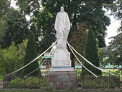 Imagem de Cristo no parque