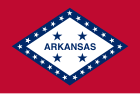 Drapeau de l'Arkansas de 1923 à 1924.