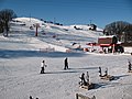 The lift and terrain park at Great Bear.