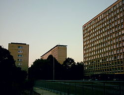 Grindel Highrises, the first in Hamburg