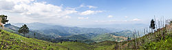 Looking over Tachileik District, into the heart of the Daen Lao Range