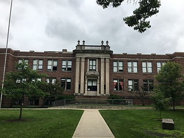 Hudson Middle School in Hudson, Ohio, June 2018