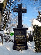 Grave of Johann Martin Schleyer, Main cemetery of Konstanz, Germany