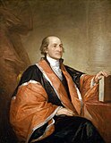 John Jay: Founding Father of the United States; author of The Federalist Papers; 1st Chief Justice of the United States; 2nd Governor of New York
