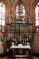 Altar by Durer's teacher Michael Wolgemut, in St Andrew's, Kalchreuth, donated by the Haller family in 1498