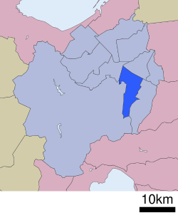 丰平区在北海道的位置