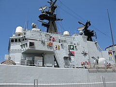 Euro docked at the harbor of Reggio Calabria on 8 July 2018.