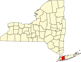 Localisation de Comté de Nassau(en) Nassau County