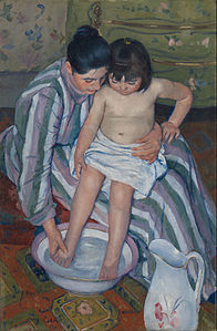 The Child's Bath, by Mary Cassatt