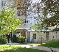 Autre vue, vers la rue de Ménilmontant.