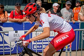 World Championships XCT in Les Gets 24 August 2022, 15th place with team POLAND, mixed elite