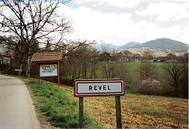 The road into Revel