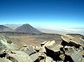 Licancabur vom Gipfel des Sairecabur.