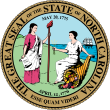 Description de l'image Seal of North Carolina.svg.