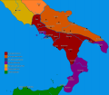 Sud Italia nel 851