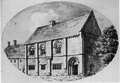 St Andrew's Hall, Wigford, Lincoln, by Samuel Hieronymus Grimm, before demolition in 1783
