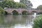 New Bridge and flanking walls (that part in Kingston Bagpuize civil parish)