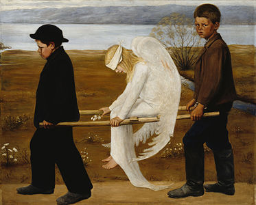 The Wounded Angel, by Hugo Simberg