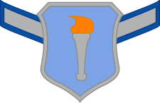 Rank insignia of a US Air Force Junior ROTC Cadet Airman