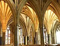 Wells Cathedral interior.