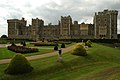 East facade, Windsor Castle, Berkshire, as rebuilt by Wyatville (1824-1840)