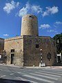 The Octagonal base Windmill in Xewkija, Gozo, built by Perellós' order which started operating in 1710.