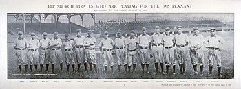 Team photo, August 1905