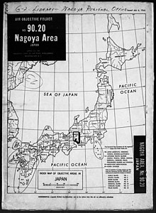 Air Objective Folders by Target Area: Japan: Nagoya area (July 6, 1944)
