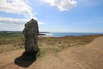 Menhir der Steinreihe