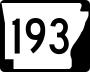 Highway 193 marker