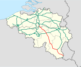 Image illustrative de l’article Autoroute A4 (Belgique)